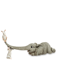 ED-177 Фигурка "Слон и мышата"